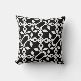 Zwart-wit modern Sierkussen voor deco-kunst