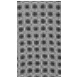 Zwart-wit modern stadspatroon tafelkleed