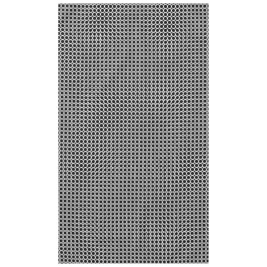 Zwart-wit modern stadspatroon tafelkleed (Voorkant)