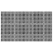 Zwart-wit modern stadspatroon tafelkleed (Voorkant (Horizontaal))