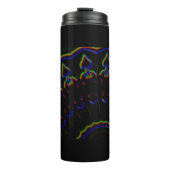 zwart-wit-MODERN Thermosbeker (Voorkant)