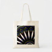 zwart-wit-MODERN Tote Bag (Voorkant)