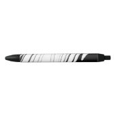 Zwart-wit modern zwarte inkt pen (Voorkant)