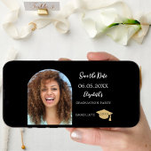 Zwart wit moderne foto boog Afstuderen Save The Date