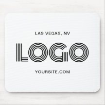 Zwart-wit Moderne Logo