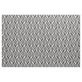 Zwart-wit Moderne luxe bladstof Stof (Fat Quarter)