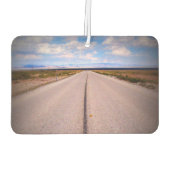 Zwart-wit moderne rechthoekige Logo en foto Luchtverfrisser (Achterkant)