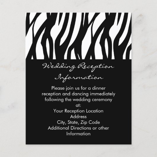 Zwart-wit Modernist Stripe (Voorkant)