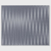 Zwart-wit moiré strepen - Trippy abstract Cadeaupapier (Vlak)