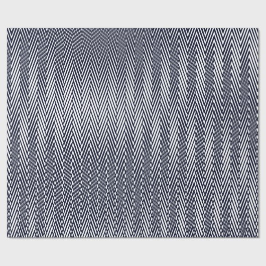 Zwart-wit moiré strepen - Trippy abstract Cadeaupapier (Vlak)