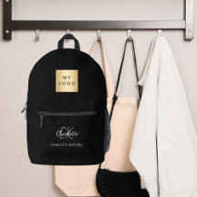 Zwart wit monogram initiaal naam bedrijf logo