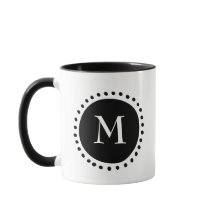 Zwart-wit monogram