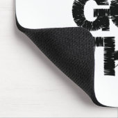 Zwart wit Motivatie citaat u dit hebt Muismat (Hoek)