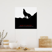 Zwart-wit Motivatie Poster (Keuken)