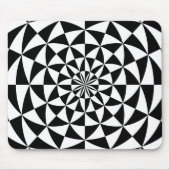 Zwart-wit - Mousepad-ontwerp Muismat (Voorkant)
