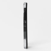 Zwart-wit mozaïekpatroon Case-Mate iPhone case (Achterkant/links)