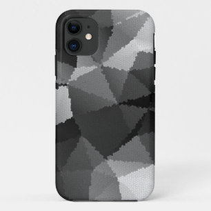 Zwart-wit mozaïekpatroon Case-Mate iPhone case