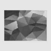 Zwart-wit mozaïekpatroon tissuepapier (Voorkant)