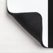 Zwart-wit Muismat (Hoek)