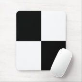 Zwart-wit Muismat (Met muis)