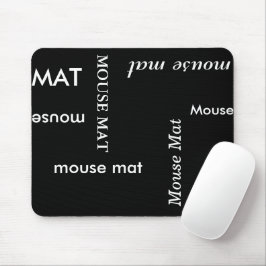 Zwart-wit muismat