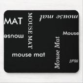 Zwart-wit muismat (Voorkant)
