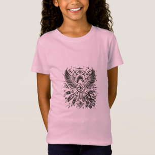 Zwart-wit multidesign t-shirt