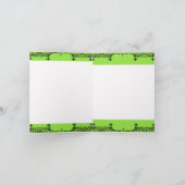 Zwart, Wit n Limoen, Bedankt Opmerking Kaarten (Binnen)