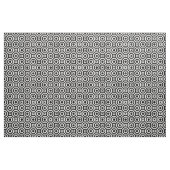 Zwart-wit nesten Octagon Fabric Stof (Yard (91,4 cm))