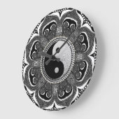 Zwart-wit New age symbool Grote Klok (Hoek)