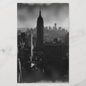 Zwart & Wit New York City Briefpapier (Voorkant)