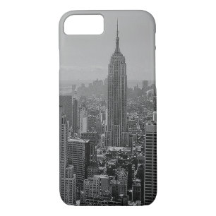 Zwart-wit New York City iPhone 7 Hoesje