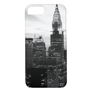 Zwart-wit New York iPhone 7 Hoesje