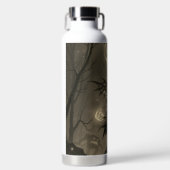 Zwart-wit Night Demon Gedrukte Waterfles (Voorkant)