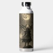 Zwart-wit Night Demon Gedrukte Waterfles (Links)