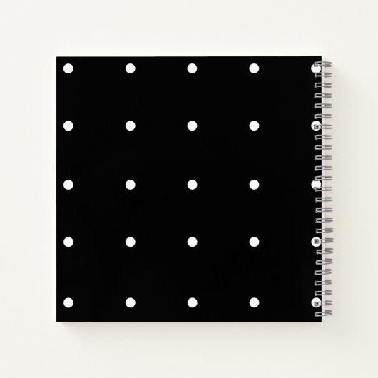 Zwart-wit Notitieboek (Achterkant)