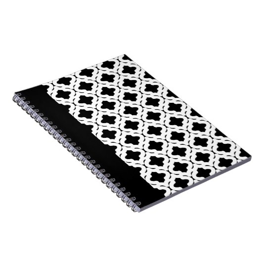 Zwart-wit Notitieboek (Rechterzijde)