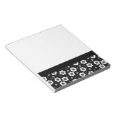 Zwart wit Notitieboek Notitieblok (Schuin)