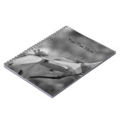 Zwart-wit Notitieboek van Dogwood (Linkerzijde)