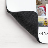 Zwart-wit Nummer 2 Fotocollage Muismat (Hoek)