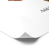 Zwart-wit nummer 4 fotocollage poster (Hoek)