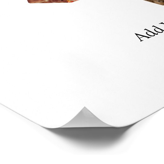 Zwart-wit nummer 4 fotocollage poster (Hoek)