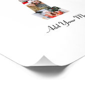 Zwart-wit nummer 7 fotocollage foto afdruk (Hoek)