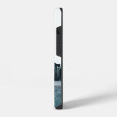 Zwart-wit NYC Telefoon Case iPhone Hoesje (Linkerkant)