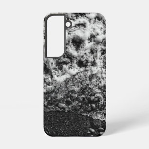 Zwart-wit Oceaangolven Hoesje Samsung Galaxy Hoesje