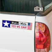 Zwart wit of wat we ook kunnen. Bumpersticker (Op Truck)