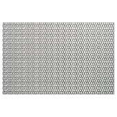 Zwart-wit Ogee Patroon Stof (Yard (91,4 cm))