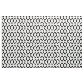 Zwart-wit Ogee Patroon Stof (Fat Quarter)