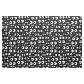 Zwart wit ogen stof (Fat Quarter)