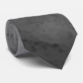 Zwart-wit Ombre Marmer Elegant Modern Chic Stropdas (Opgerold)
